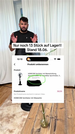 Sommertage werden deutlich angenehmer mit diesem Ventilator inklusive Sprühnebel-Funktion. 🌬️💦 Die Kombination aus Luftstrom und feiner Wasservernebelung sorgt für eine erfrischende Abkühlung auf der Terrasse, im Garten, auf dem Balkon oder in der Wohnung. Perfekt für heiße Tage, wenn ein normaler Ventilator nicht mehr ausreicht. #MatchTagAngebote #ShoppingForWorldChampion #SommerDeals #WirSchwimmenInAngeboten #Ventilator