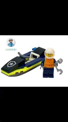 LEGO Police Water Scooter #lego
