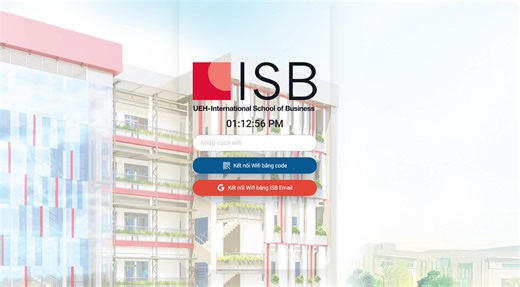 🇻🇳 [XÁC THỰC] XÂY DỰNG XÁC THỰC TRUY CẬP INTERNET CHO HỌC SINH/GIÁO VIÊN TẠI ISB (International School of Business) THUỘC ĐẠI HỌC KINH TẾ HỒ CHÍ MINH Trên thiết bị phát Wi-Fi triển khai tại các cơ sở giáo dục, trường học có nhiều phương pháp bảo mật khác nhau, ví dụ như các bạn học sinh, sinh viên hoặc giáo viên có thể sử dụng tên người dùng/mật khẩu hoặc mật khẩu cố định của mạng WiFi để truy nhập Internet. Ví dụ, với tư cách là quản trị viên mạng văn phòng, đồng thời là nhà cung cấp giải phá