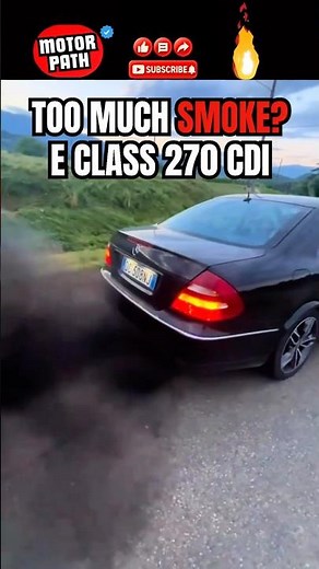 HARDCUT & TUNED W211 E Class 270 CDI OM647🔥 #w211 #270cdi #om647 #cdi #hardcut #eclass #shorts