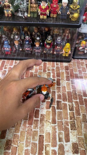Creating Custom LEGO Ghost Rider Minifigures