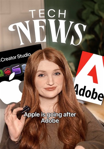 Apple just quietly launched Apple Creator Studio, and it’s bigger than it looks. It bundles Final Cut Pro, Logic Pro, Pixelmator Pro, plus creator-focused features inside Keynote, Pages, and Numbers, with Freeform coming later. This is Apple going after serious creators and building an all-in workflow that lives fully inside their ecosystem. This feels like Apple challenging Adobe and locking in the creator economy. #Apple #CreatorStudio #Contentcreator #techtok #creator