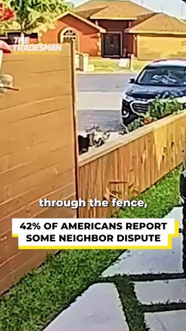 Ripping down neighbors fence to build our own