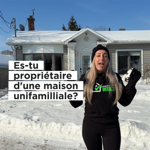 ⚡Factures d’électricité trop élevées ? Laissez-nous vérifier si le problème vient de l’isolation de votre entretoit. Nos experts se déplacent gratuitement pour évaluer la situation. Vous pourriez économiser jusqu’à 40 % sur vos factures d’électricité, en plus de recevoir 1 500 $ en subvention. | Isolation Intact