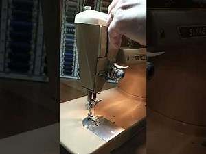 Thread a Sewing Machine (Singer 401 Slant-o-Matic)