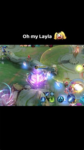 Oh my Layla 🙂 #mlbb #mlbbfunny #mlbblayla