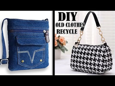 DIY ~ THESE BAG DESIGNS ARE THE BEST YOU EVER HAD Handmade Bag Tutorial In 15 Min