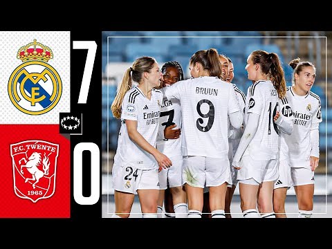Real Madrid 7-0 Twente | HIGHLIGHTS | Women's Champions League 2024/25