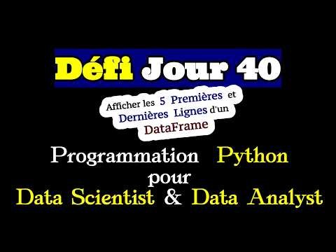 #python_jour40 👨‍💻 : Comment Afficher les Premiers Lignes d'un Tableau ?