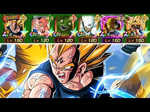 LR MAJIN VEGETA + SSJ2 GOKU MAJIN BUU SAGA TEAM SHOWCASE! Dragon Ball Z Dokkan Battle