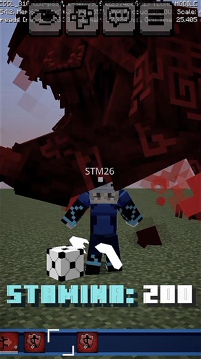 Blue lock mod in Minecraft #minecraft #shorts #minecraftshorts