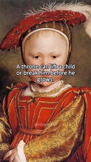 Edward VI: A Crown Too Heavy for a Child #historicalart #arthistory #painting