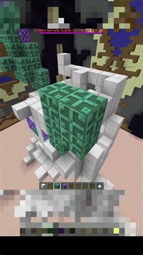 Est-ce que mon build est bien?(dites oui s'il vous plait) #minecraft#shorts #hypixel#buildbattle