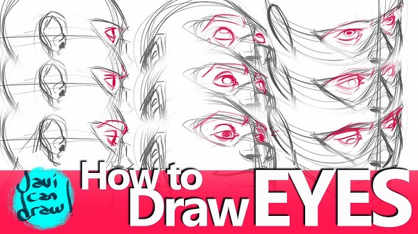 How to Draw Eyes Based on Their Gaze Direction