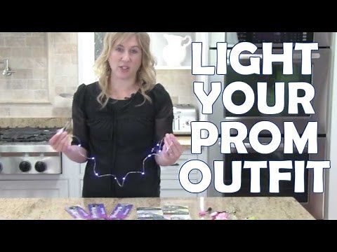 How to Light Up your Prom Dress or Outfit
