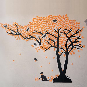 10K views · 182 reactions | Wall Art Design !!! Genius... DIY Wall Sticker Making From Paper !!! https://youtu.be/G3-lODBl5Ko Checkout my YouTube channel: youtube.com/hetalsart | Hetal's Art | Facebook