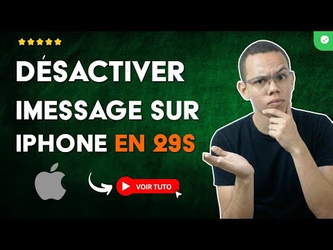 Comment Éteindre IMESSAGE sur IPHONE en 29S
