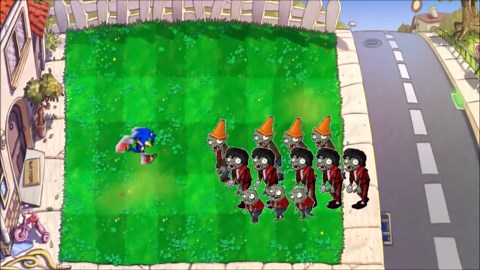 Sonic Vs Zombies tornado