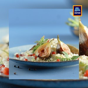 FEIGENZEIT! Unser leichter Feigen Couscous-Salat eignet sich nicht nur als Beilage, sondern schmeckt auch besonders gut als Hauptgericht!