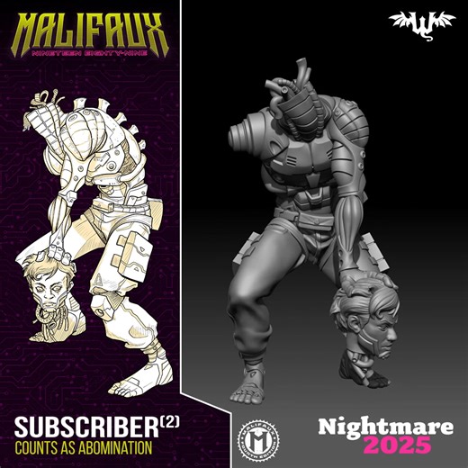 Desolate Drift is fast approaching as we speed like Rollins Black toward Black Friday. Today, we wanted to turn our sights onto the second Subscriber of the set. Looks like we did doughnuts around him so fast his head spun off! How unfortunate. Keep your foot on the gas as we share more of what’s to come this Black Friday. #playwyrd #wyrdgames #malifaux #miniaturegames #blackfriday #desolatedrift | Wyrd Games