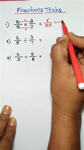 Fraction Tricks 😱#hiratekale #maths #ytshorts #youtubeshorts #mathstricks #mathematics
