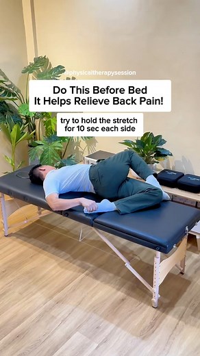 566K views · 3K reactions | Low Back Pain Relief Stretch! | Physical Therapy Session | Facebook