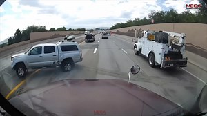 High-Speed Impact Sends Car Crashing Into Barrier