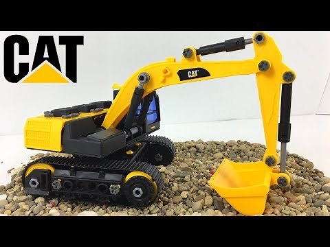 CAT MACHINE MAKER APPRENTICE EXCAVATOR WITH SMART LOC TECHNOLOGY MIGHTY MACHINE - UNBOXING