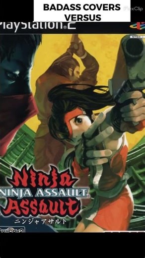 - BADASS COVERS VERSUS - Ninja Assault (2002) (PS2) #BadassCovers #Versus #gaming