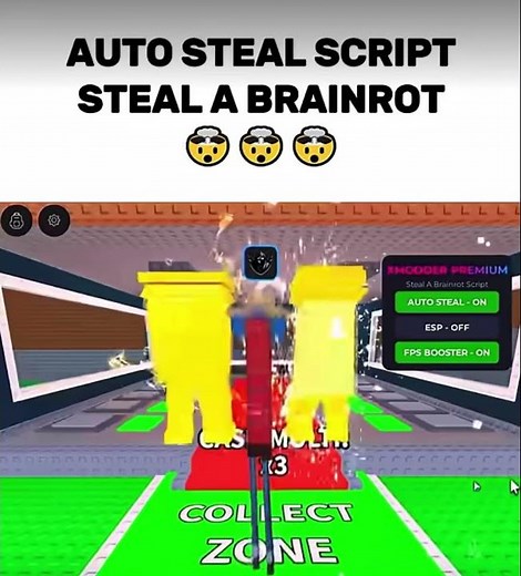 Auto steal script - steal a brainrot #roblox #stealabrainrot #script #sab