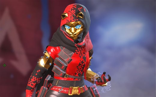 【apex英雄】先别买！恶妇红色猫猫恶灵第一人称展示！