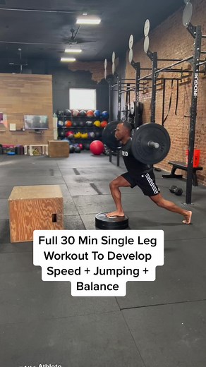 Full 30 Min Single Leg Workout To Develop Speed Jumping Balance