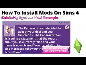 How To Install Celebrity System Mod For Sims 4 | 2025