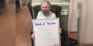 Nursing home residents celebrate Class of 2020