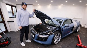 My rallied Audi R8 rebuild is finally complete