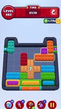 Color Block Jam | Level 463 Clear (No Commentary Gameplay)