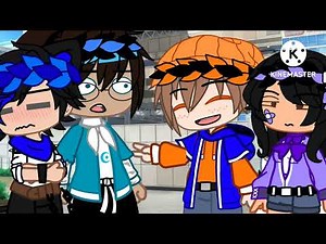 ~Ein Peirce And Noi Being My Favourite Ship~ Gacha club 💙 Aphmau 🧡