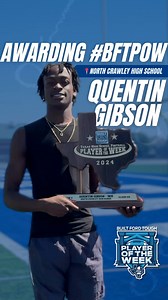 Built to Dominate 💪 Built Ford Tough 🏆 Quentin’s hard work on and off the field has earned him this recognition, and we’re excited to celebrate his success. Congrats, Quentin! Keep making North Crowley proud both on and off the field. #BFTPOW #NTXFord #BuiltFordTough #TXHSFB AutoNation Ford Fort Worth / North Crowley High School / Crowley ISD | North Texas Ford Dealers