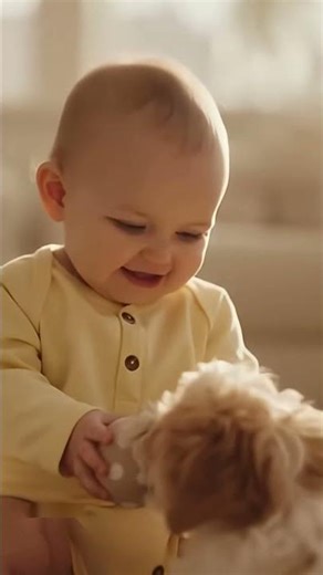 Playtime With My New Best Friend 💛🐾 | Baby and Maltipoo Fill the Room With Joy 🧸