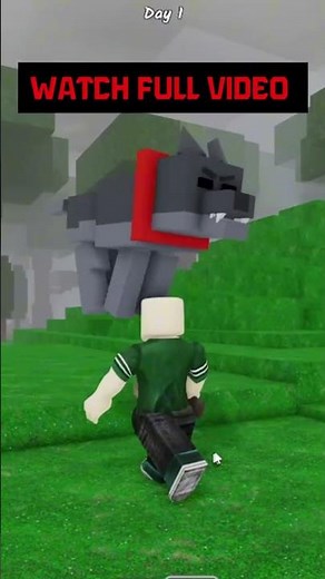 Roblox vs Wolf 🐺 | Epic Hammer Fight! #robloxshorts #gaming #mystrygames #shorts #robloxhorror