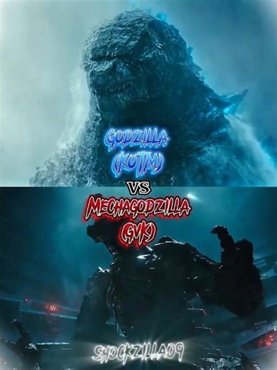 Mechagodzilla (GVK) vs Godzilla (KOTM) |#godzillavskong #godzillakingofthemonsters