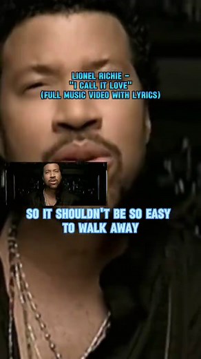 Lionel Richie - I Call It Love (Full Music Video with Lyrics)