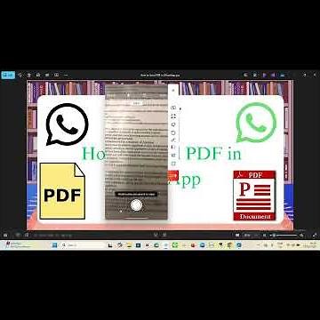 How to Send PDF in WhatsApp.