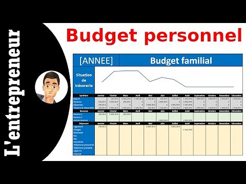 Faire un budget personnel sur Excel (+ modèle)