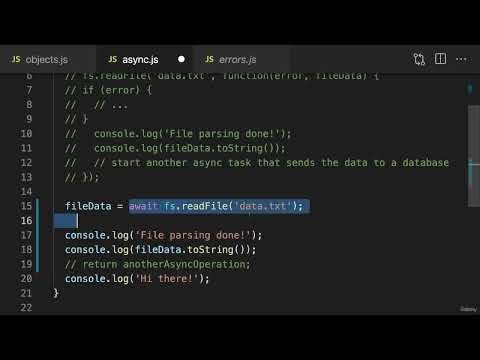 Improving Code With async / await [Day 56] #javascript #asyncawait #webdevelopment