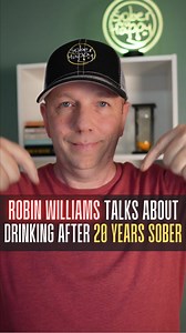 61K views · 2.3K reactions | Robin Williams talks about giving into the thought that he can drink after 20 years dry. We quickly learned he was wrong but learned a valuable lesson. | Sober And Happy | Facebook