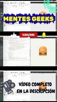 🍔 Aprende a crear una #hamburguesa animada con #HTML y #CSS #webdevelopment #webdesign #maths #code