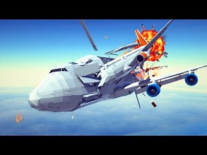 Airplane Midair Collisions and Emergency Landings | Besiege