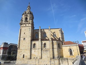 Iglesia de San Anton (Church of Saint Anthony the Great) in Bilbao, Spain