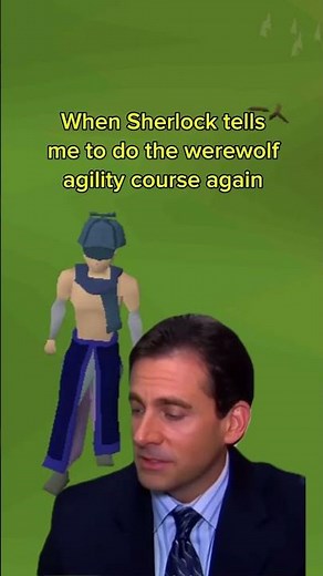 Werewolf agility course again!? Cmon man! #oldschoolrunescape #osrs #runescape
